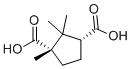 Camphoric acid, (-)- 560-09-8